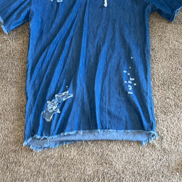 Jean hoodie dress - Picture 5 of 6